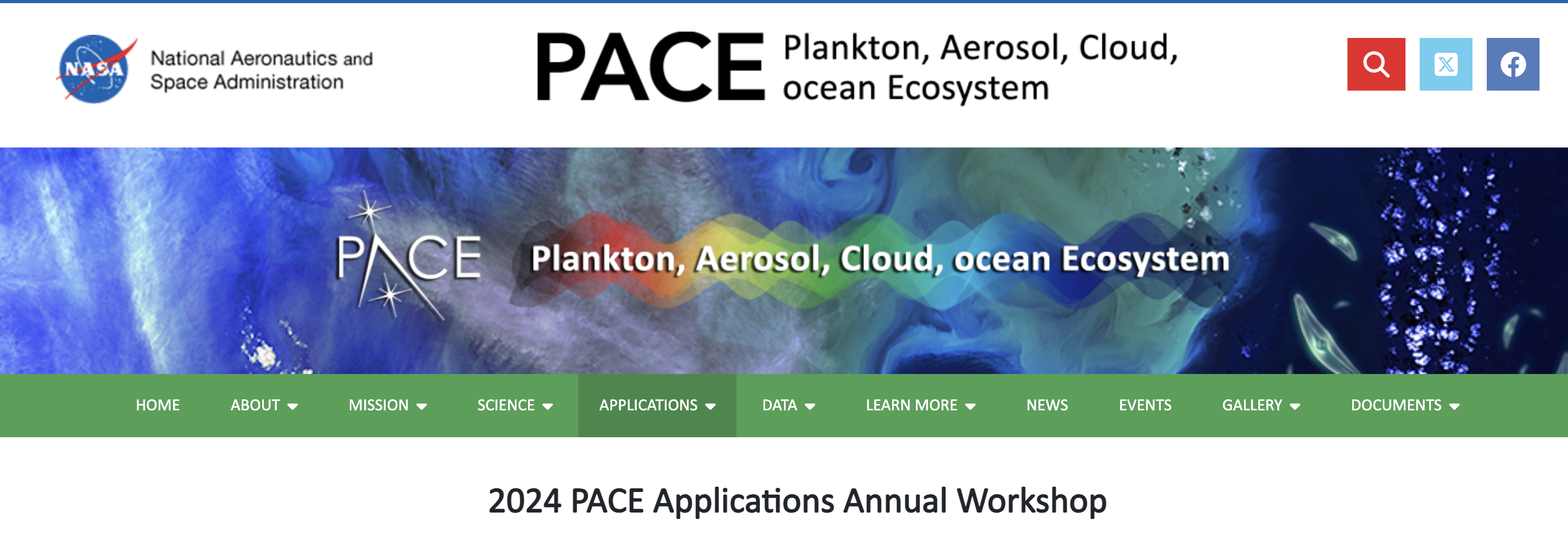 NASA PACE Workshop
